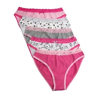George 5 par paquet bikinis assortis pour filles en 95% coton, 5% élasthanne