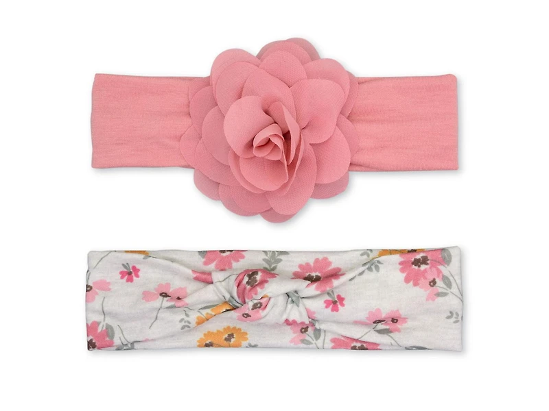 Child of Mine by Carter's Girls 2pk Floral Headwraps