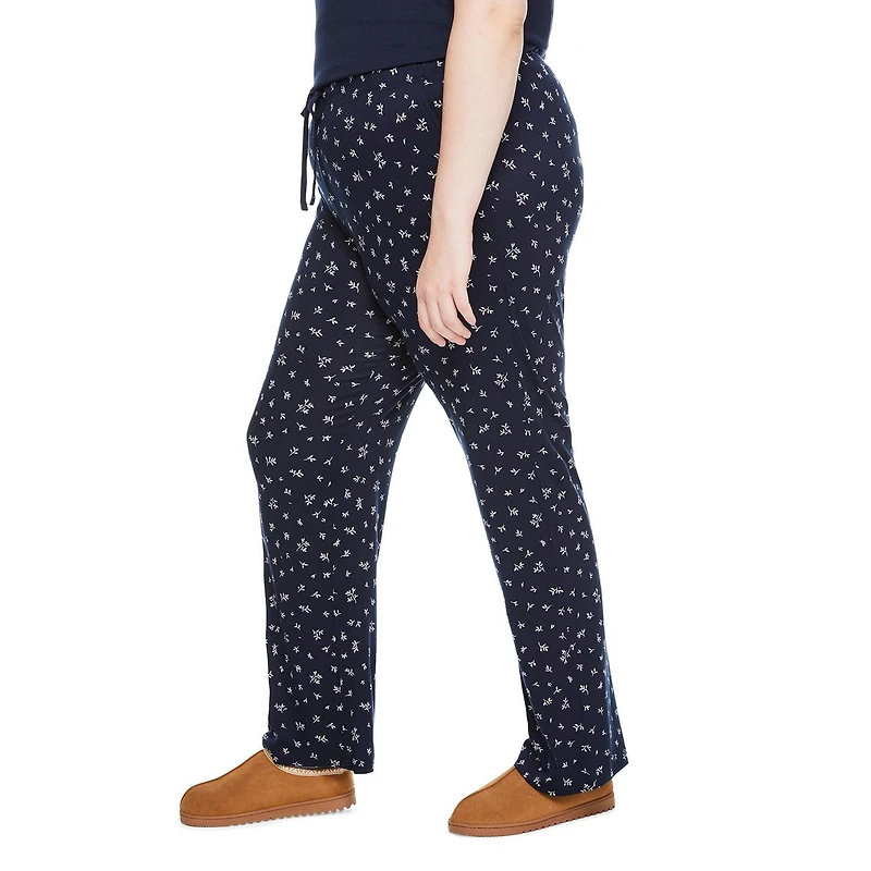 George Women's Plus Open Bottom Pant, Sizes 1X-3X