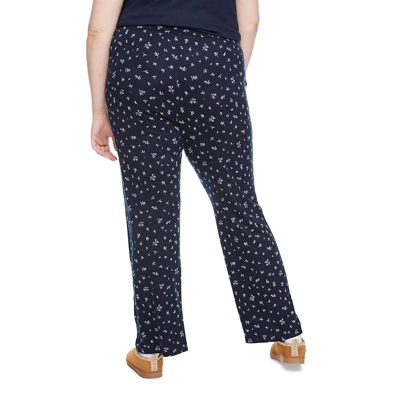 George Women's Plus Open Bottom Pant, Sizes 1X-3X