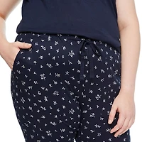 George Women's Plus Open Bottom Pant, Sizes 1X-3X