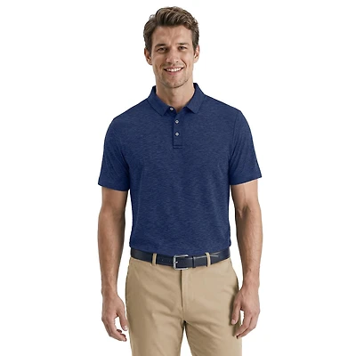 Pgat Tour Course Essentials Men'S Jaspe Airflux Short Sleeve Polo Shirt
