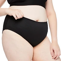 George Plus Women's High Waist Swim Bottom, Sizes 1X-3X