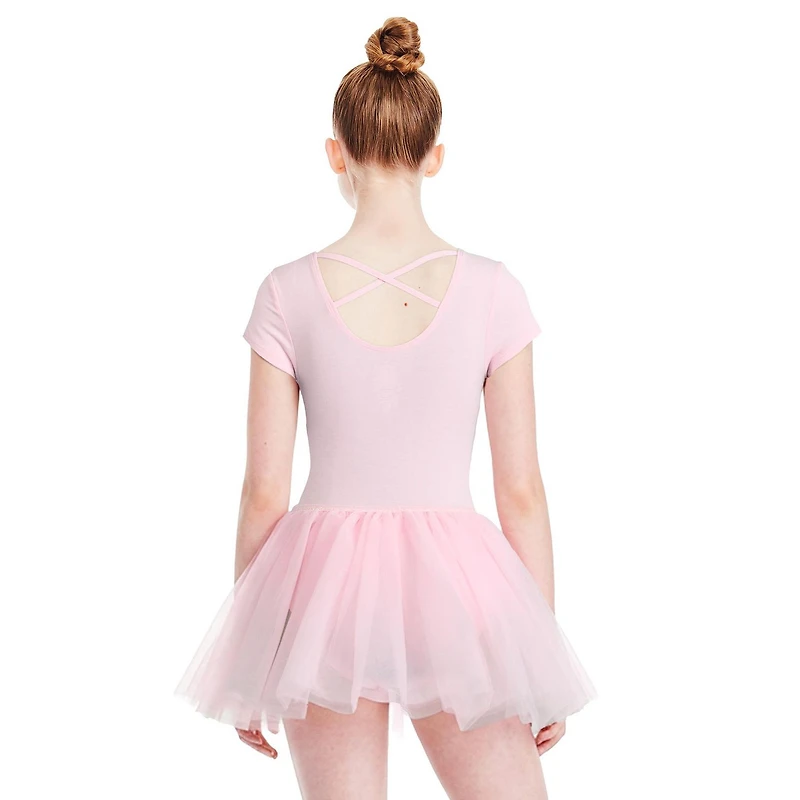 George Girls' Short-Sleeve Tutu Bodysuit