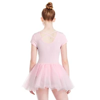 George Girls' Short-Sleeve Tutu Bodysuit