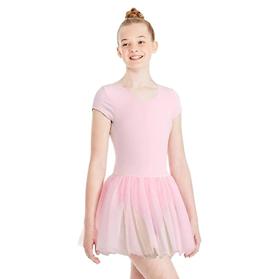 George Girls' Short-Sleeve Tutu Bodysuit