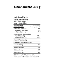 Kulcha aux oignons et à la ciboulette Frontier Bakery