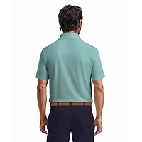 Polo de golf Ben Hogan Performance pour homme à manches courtes et motif jacquard diamant