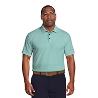 Polo de golf Ben Hogan Performance pour homme à manches courtes et motif jacquard diamant