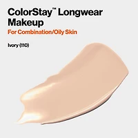Fond de teint longue tenue Revlon Colorstay™ pour peaux mixtes à grasses, 30 ml Couvrance mi-mate FPS 15