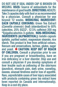 Equate Extrait de the vert 200mg - Unisex