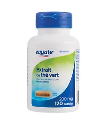 Equate Green Tea Extract 200mg - Unisex