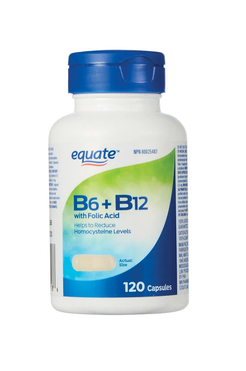 Equate B6 + B12 avec acide folique