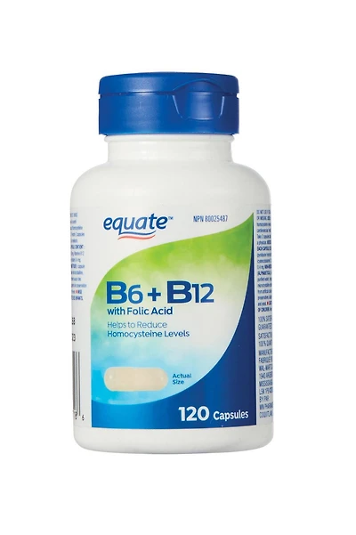 Equate B6 + B12 avec acide folique