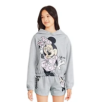 Chandail à capuchon en molleton Minnie Mouse Disney pour filles