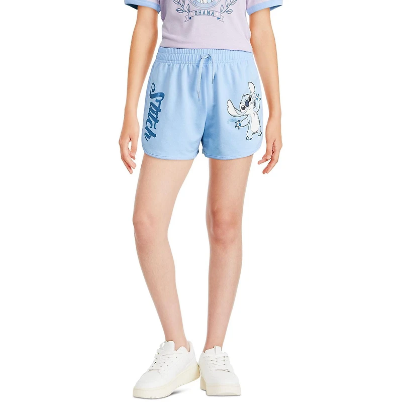 Disney Girls' Stitch Fleece Short