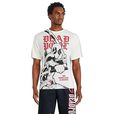 T-shirt à imprimé graphique Deadpool Marvel pour hommes
