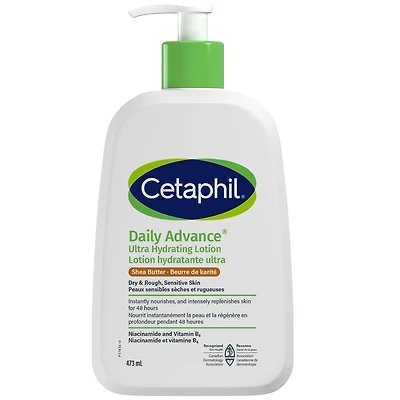 Lotion Ultra Hydratante Daily Advance Cetaphil | Protéger la Peau Pendant 24 heures | Recommandé par les dermatologues