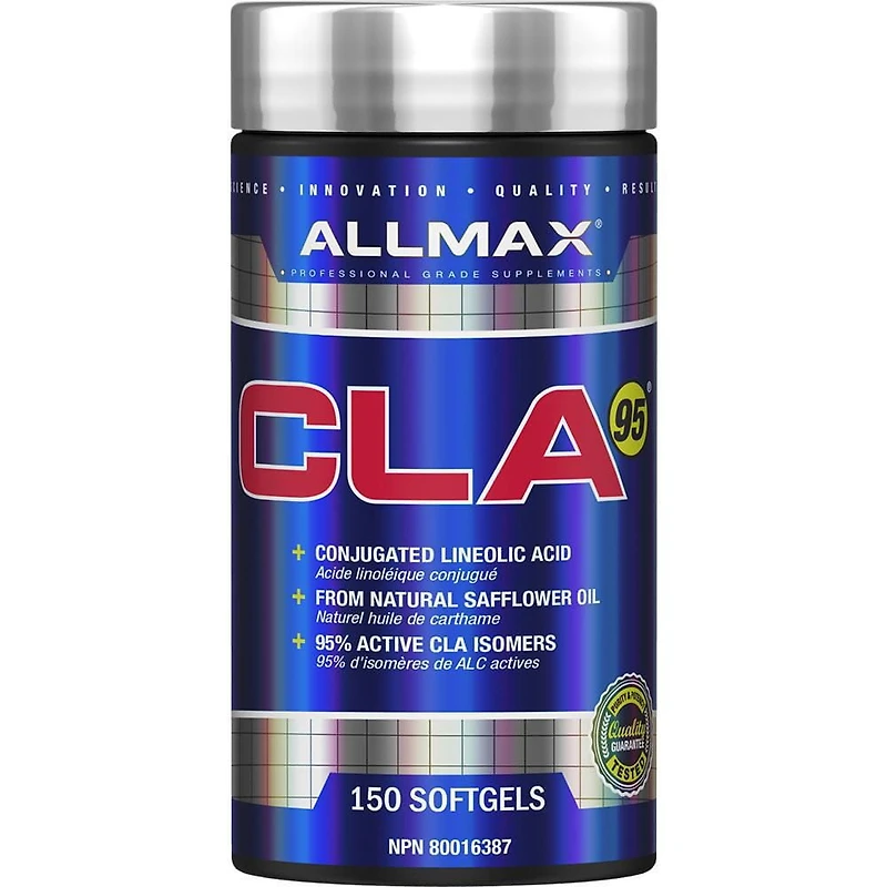 Gélules Acide linoléique conjugué CLA 95 d'ALLMAZ 90 gélules