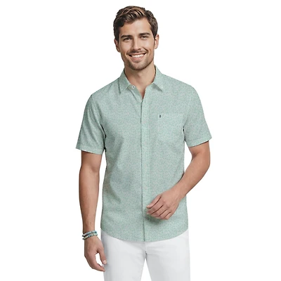 IZOD Breeze Short Sleeve Button Down Shirt