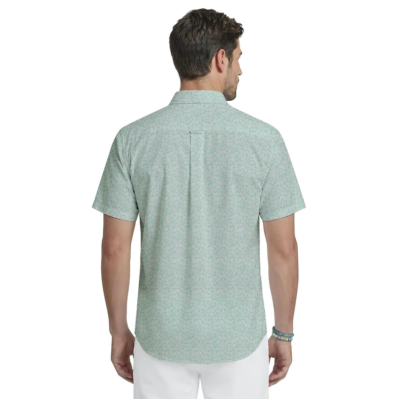IZOD Breeze Short Sleeve Button Down Shirt