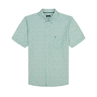 IZOD Chemise à manches courtes boutonnée Breeze