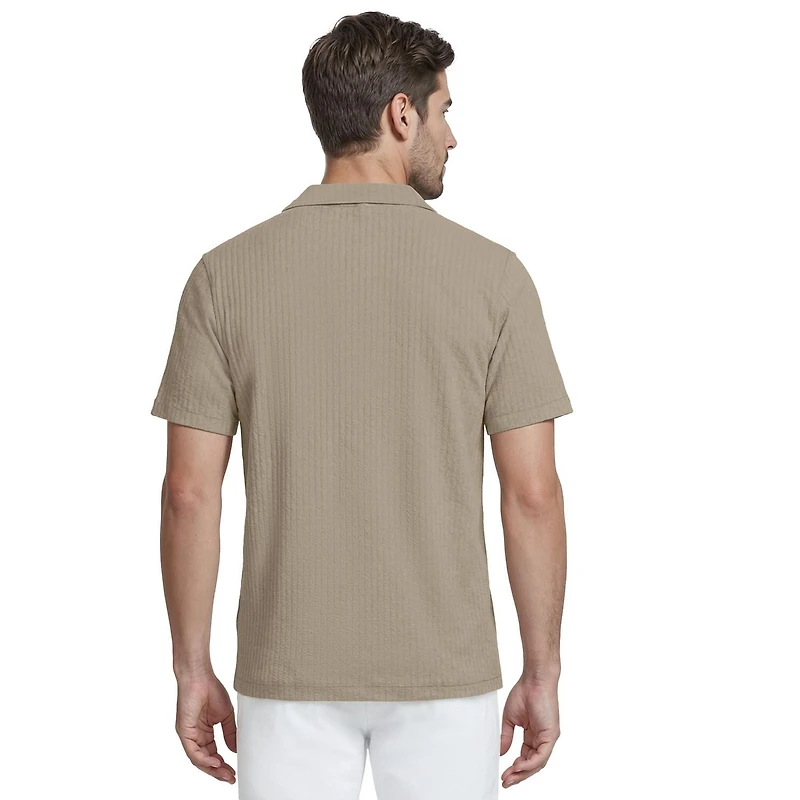 IZOD SEERSUCKER POLO