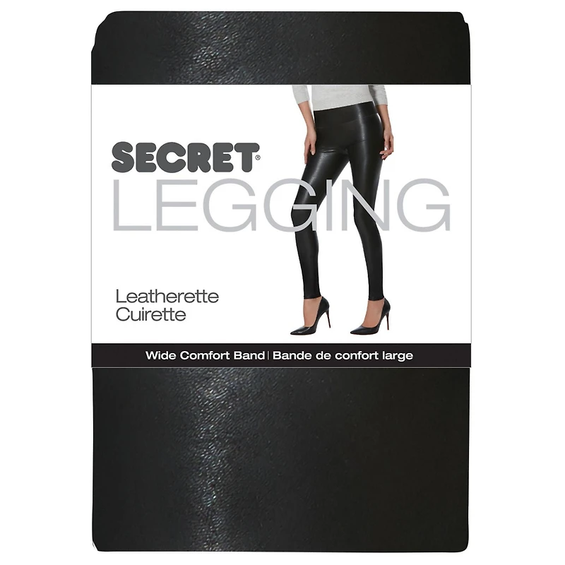 Secret® Cuir Jambieres 1pk Tailles:  P a TG