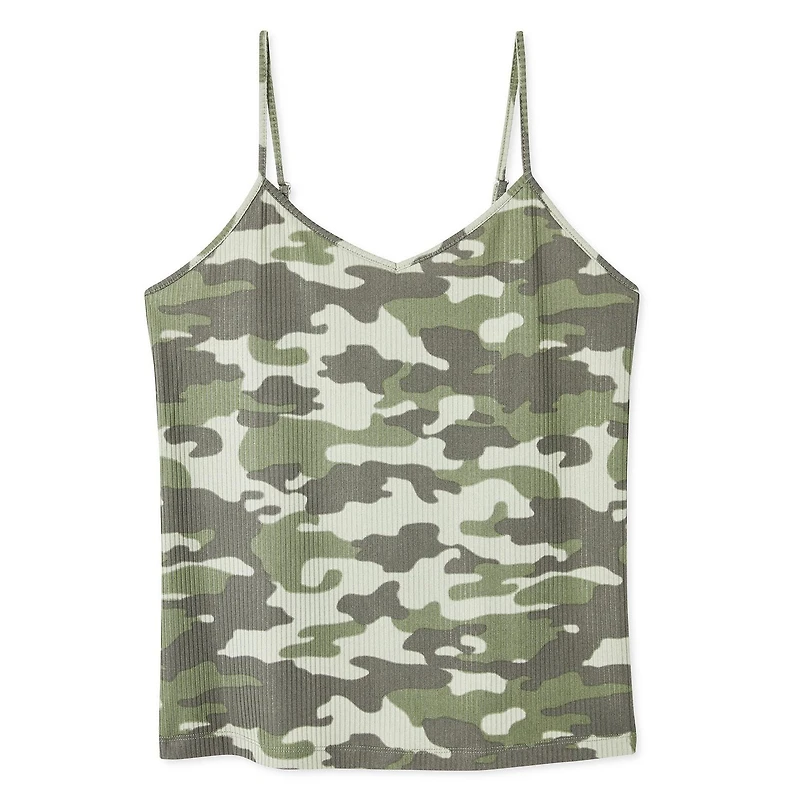 Camisole de détente en tricot côtelé George pour femmes