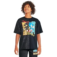 T-shirt à manches courtes Sonic le hérisson pour garçons