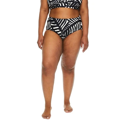 Culotte de bain à taille haute George Plus pour femmes