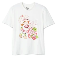 T-shirt à imprimé graphique Fraisinette pour femmes
