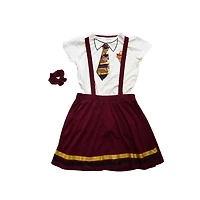 Ensemble de style Gryffondor 3 pièces Harry Potter pour filles