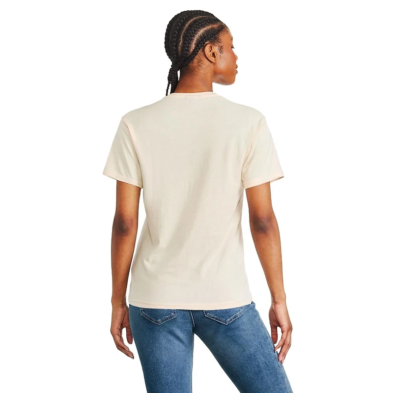 T-shirt coupe garçonne The Pink Closet pour femmes