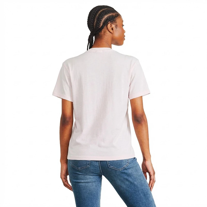 T-shirt coupe garçonne The Pink Closet pour femmes