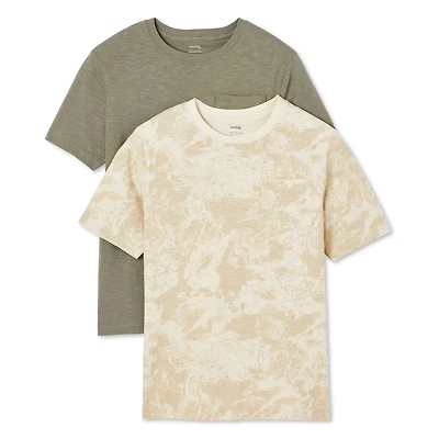 Lot de 2 t-shirts avec encolure ras du cou George pour garçons