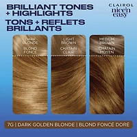 Clairol Nice'n Easy Permanent Hair Dye, 100% Gray Coverage