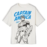 Marvel Men's Captain America Graphic Tee