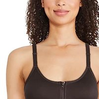 Athletic Works Women's Zipper Bra