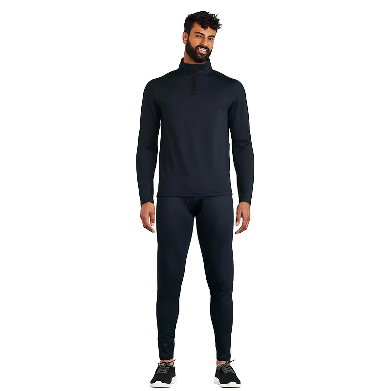 Haut isotherme avec fermeture éclair 1/4 Athletic Works pour hommes