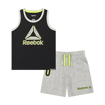 Reebok Ensemble débardeur et short  Full Speed ​​pour petits garçons