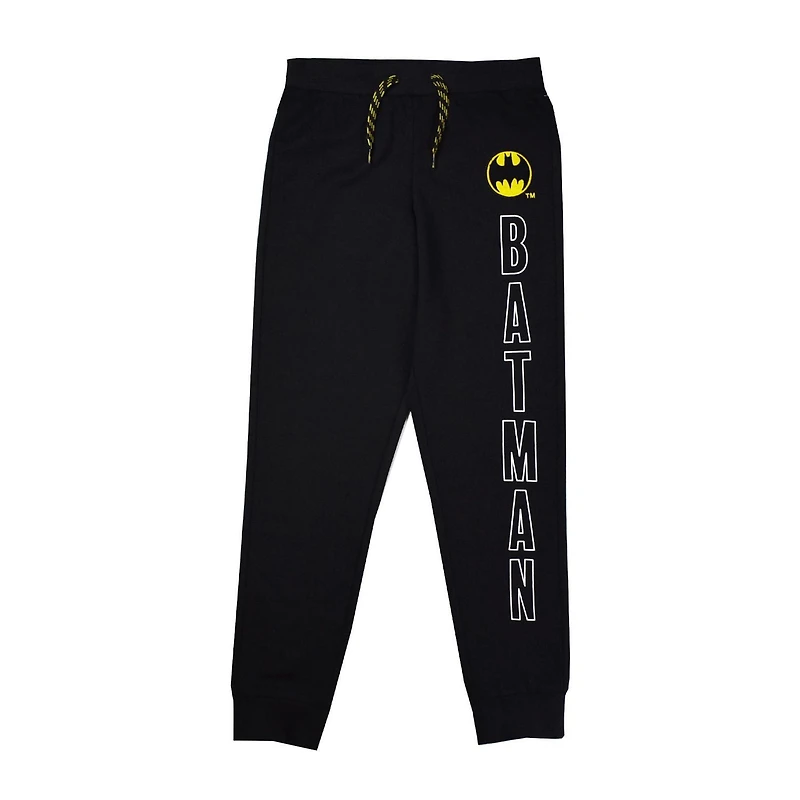 Jogging Batman Text Outline pour garçon