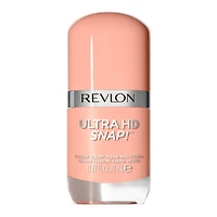 Revlon Ultra HD Snap Vegan Glossy Nail Polish, 8mL, One Coat, Clean, 20-Free & Vegan