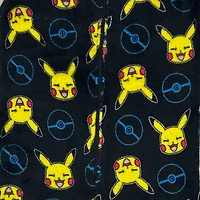 Pokemon Boys Onesie plush soft long sleeve with crewneck and zip up closure and comfortable cuffs on both the wrists and ankles, to keep the onesie from riding up