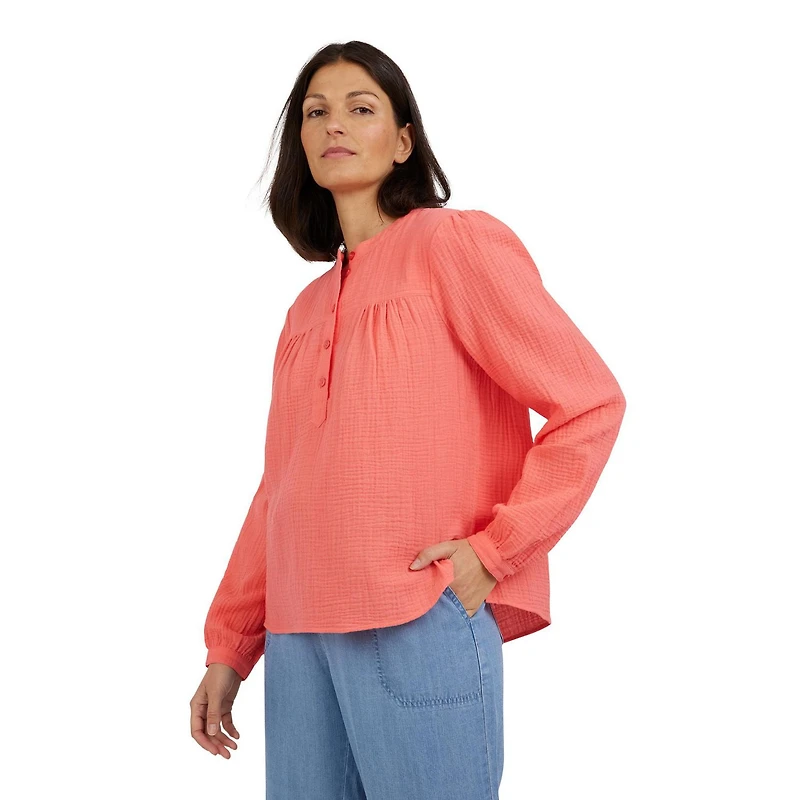 CHAPS LS BLOUSE