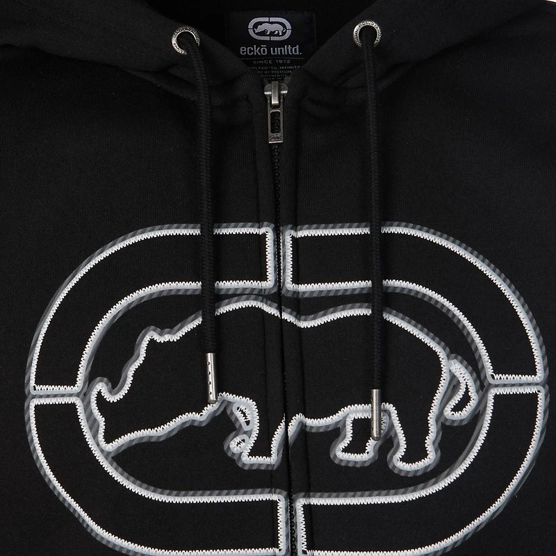 Ecko Unltd. Sweat-shirt a capuche pour homme “Cross Winds” en molleton.