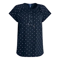 CHAPS LACE BLOUSE