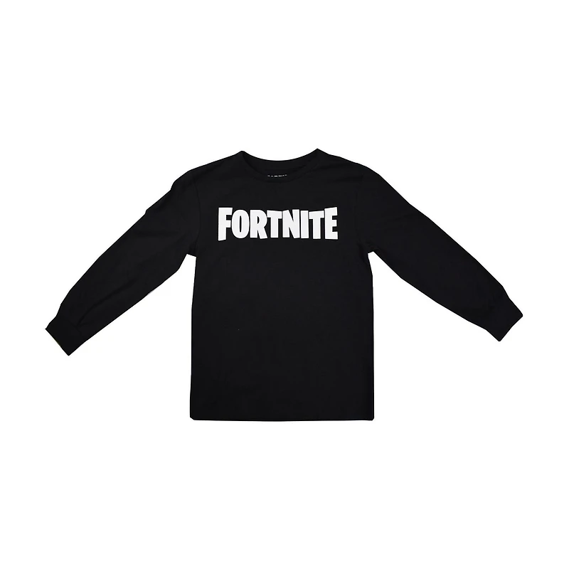 T-shirt à manches longues avec logo Fortnite pour garçon