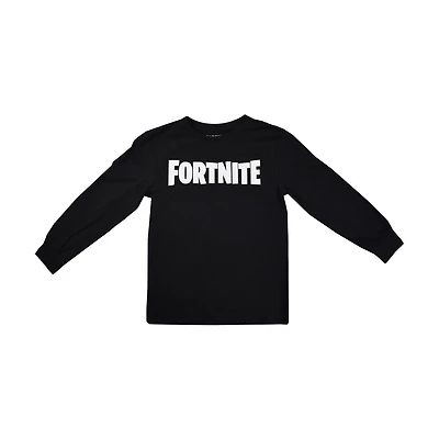 T-shirt à manches longues avec logo Fortnite pour garçon