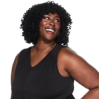 Lane Bryant Women's Plus V-Neck Swing Dress